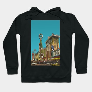 Las Vegas - Vintage Scenic Illustration Hoodie